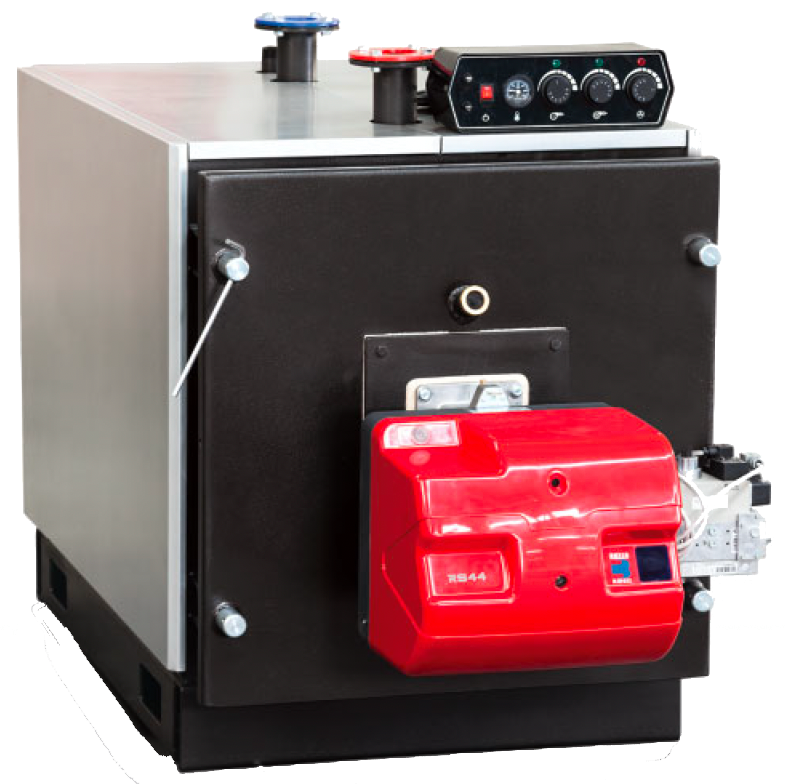 doğalgaz kazanı, iki geçişli