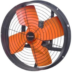 Fanex F4-KY-500-01 Harici motorlu 4 kanatlı metal pervaneli yuvarlak aksiyal aspiratörler Trifaze