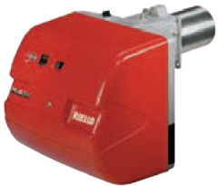 Riello - RLS 50 TC, Çift Yakıtlı Doğalgaz / Motorin Brülörü - Tek ve İki Kademeli, 145 - 581 kW, Doğalgaz / Motorin, 300 mbar