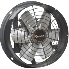 Fanex FAL-Y-300-01 Harici motorlu alüminyum pervaneli yuvarlak aksiyal aspiratörler Monofaze