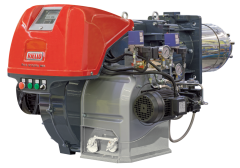 Riello - RLS 310 E MX, Elektronik Modülasyonlu Çift Yakıtlı Brülör - Doğalgaz / Motorin Oransal, 600 - 3.600 kW, Doğalgaz / Motorin, 300 mbar
