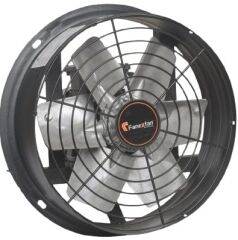 Fanex FAL-Y-400-01 Harici motorlu alüminyum pervaneli yuvarlak aksiyal aspiratörler Monofaze