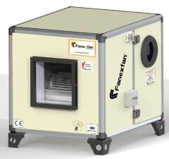 Fanex FHV-15-01 Öne eğimli sık kanatlı hücreli vantilatörler Monofaze