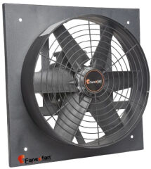 Fanex FHP-K-300-01 Harici motorlu plastik pervaneli kare kasalı aksiyal aspiratörler Monofaze