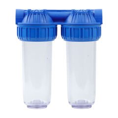 GA10-2 - İkili Filtre Kabı 1/2''