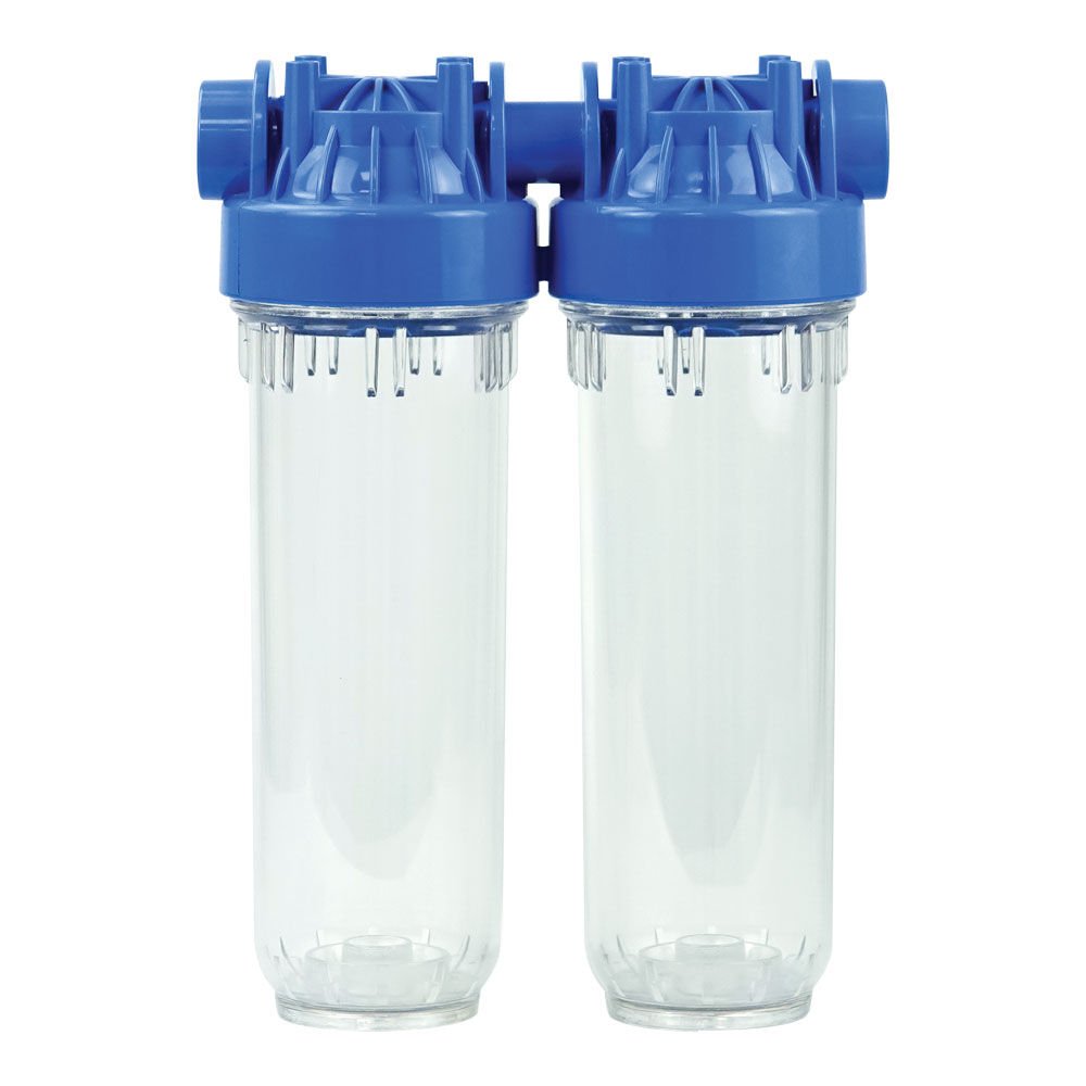 GD10-2 - İkili Filtre Kabı 3/4''