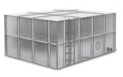 Modüler su deposu, paslanmaz yada galvanizli