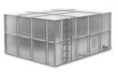 Modüler su deposu, paslanmaz yada galvanizli