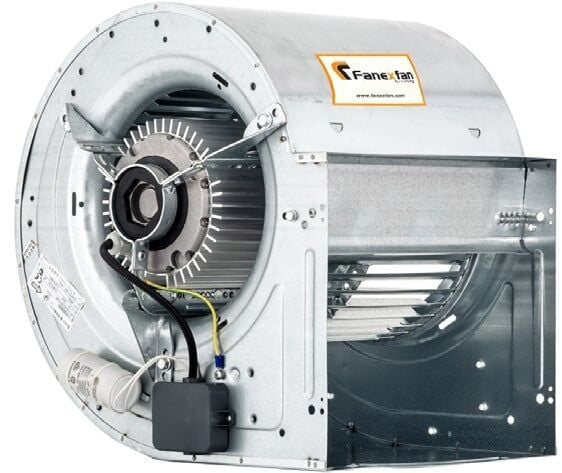 Fanex FMV-15x15 Akuple motorlu radyal fanlar (sık kanatlı)