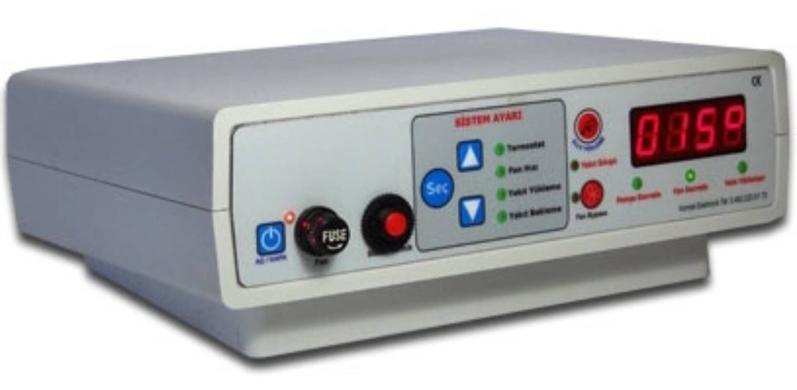 Otomatik (Stokerli) Kutulu Display Göstergeli Katı Yakıtlı Kazan Kontrol Panosu