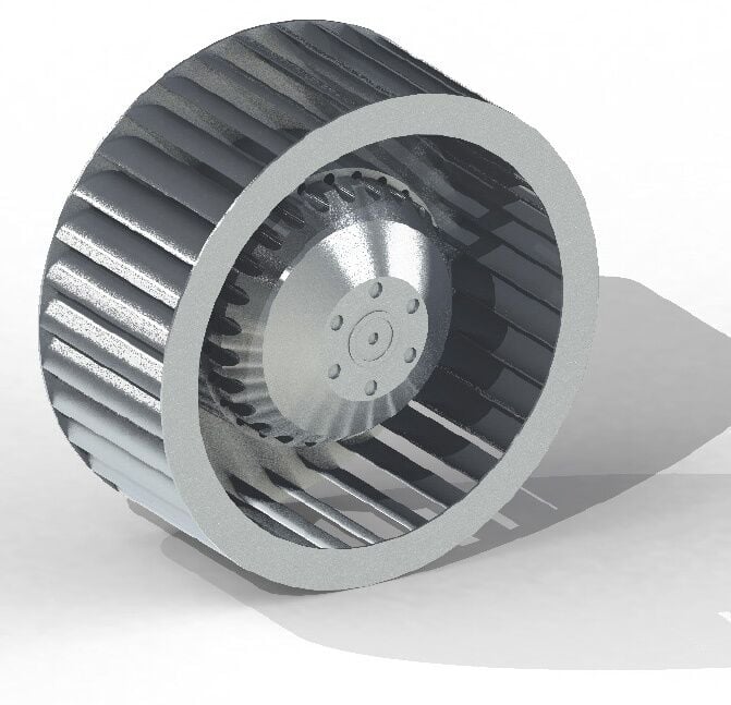 Fanex PRF-125-01 Öne eğimli radyal fanlar