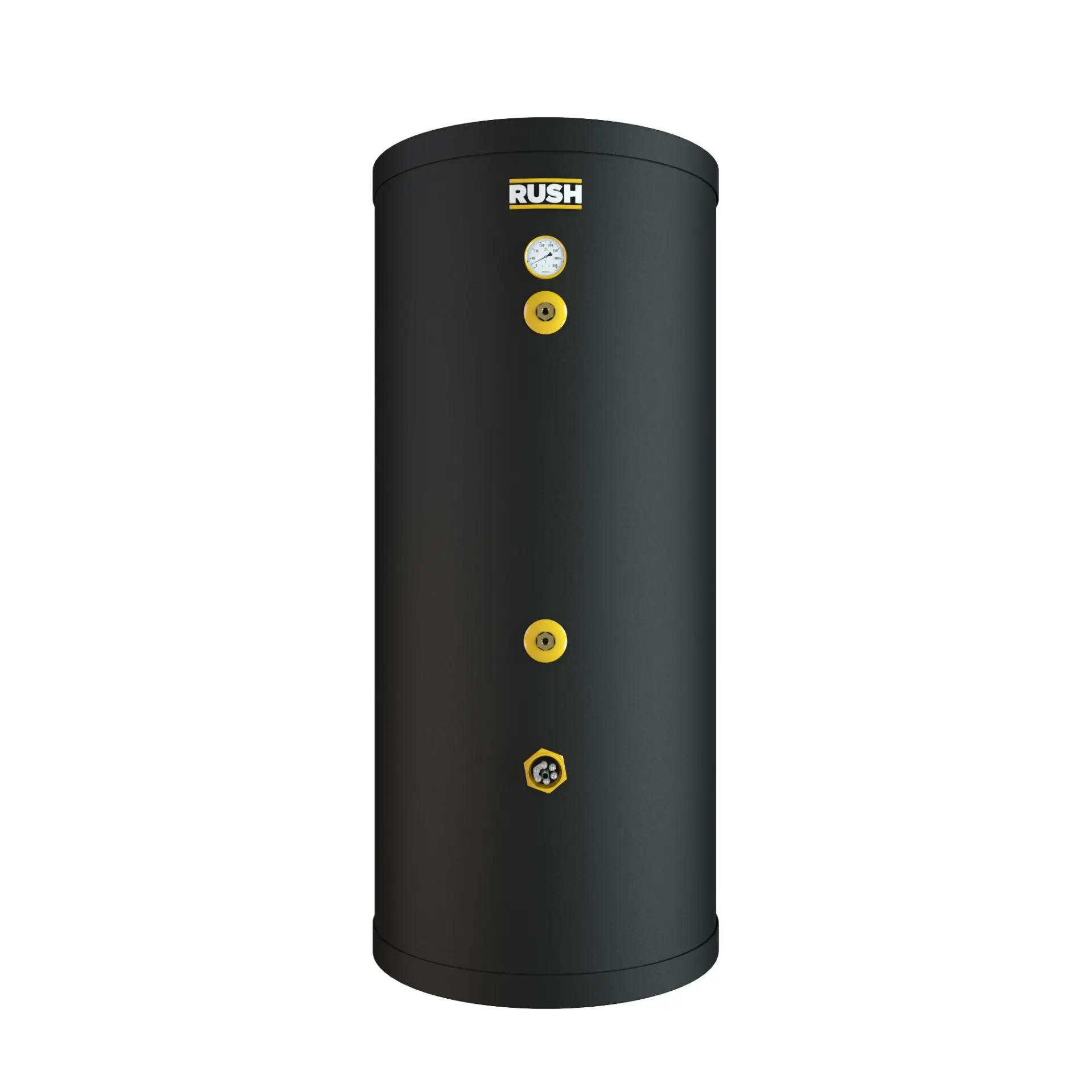 RUSH - RSS 300 PRO - 300 LT. EMAYE KAPLI TEK SERPANTİNLİ BOYLER (Uzun Serpantin)