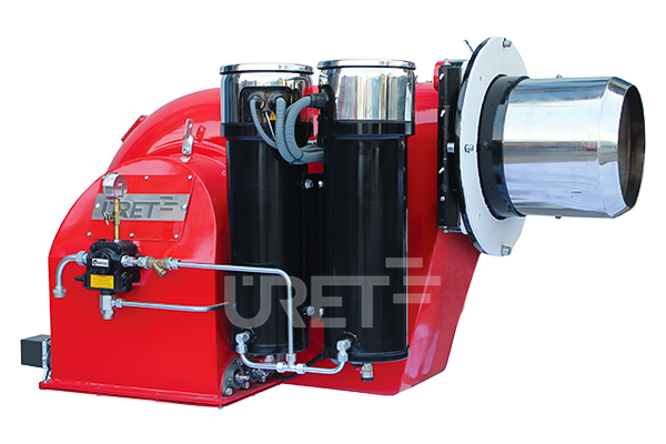 ÜRET ÜM 8 VTTU Üç Kademeli Fuel Oil Sıvı Yakıt Brülörü (70-260 kg/h)