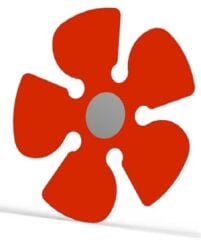 Fanex PSM 600 PERV Aksiyal pervaneler (yedek parça)