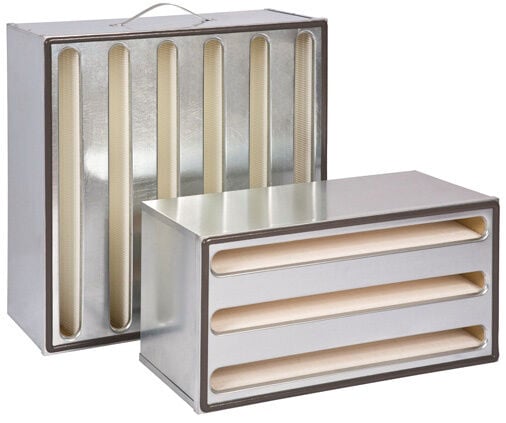 Fanex 610x610x78 H13 yüksek debili hepa filtre