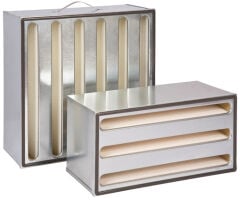 Fanex 610x610x78 H13 yüksek debili hepa filtre