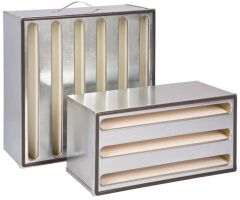 Fanex 610x610x292 H14 yüksek debili hepa filtre