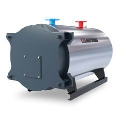 2000.000 Kcal/h 2325 KW, Doğalgaz Kazanı, 3 Bar, Silindirik Tip, 3 Geçişli, Kontrol paneli hariç