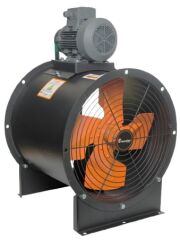 Fanex FKDB-80-01 Harici motorlu metal kanatlı kayış kasnaklı büyük kovanlı Trifaze