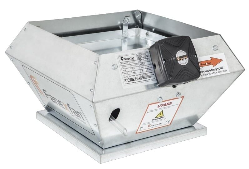Fanex FDRÇ-280 Fdrç dikey atışlı radyal çatı fanları