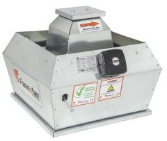 Fanex FDRÇ-H-400 Fdrç-h dikey atışlı harici motorlu radyal çatı fanları Trifaze