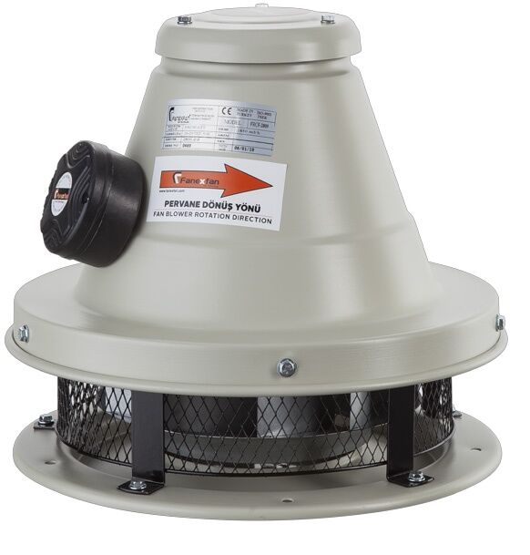 Fanex FRÇF-1400 Frçf radyal çatı fanları