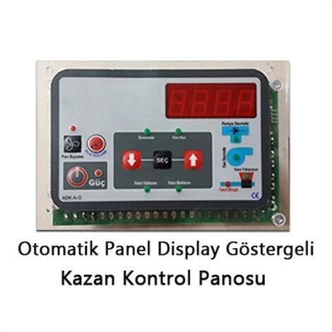 Kazan Panosu, Stokerli, Otomatik Panel Display Göstergeli Katı Yakıtlı Kazanlar için