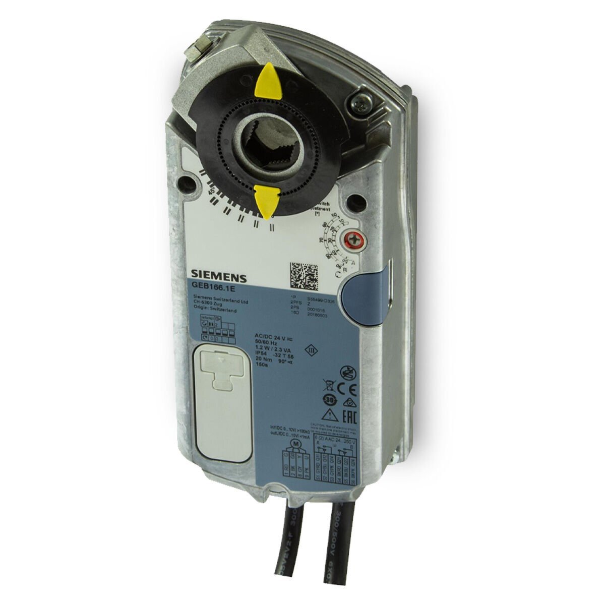 Siemens GEB346.1E Rotary Tip Hava Damper Motoru