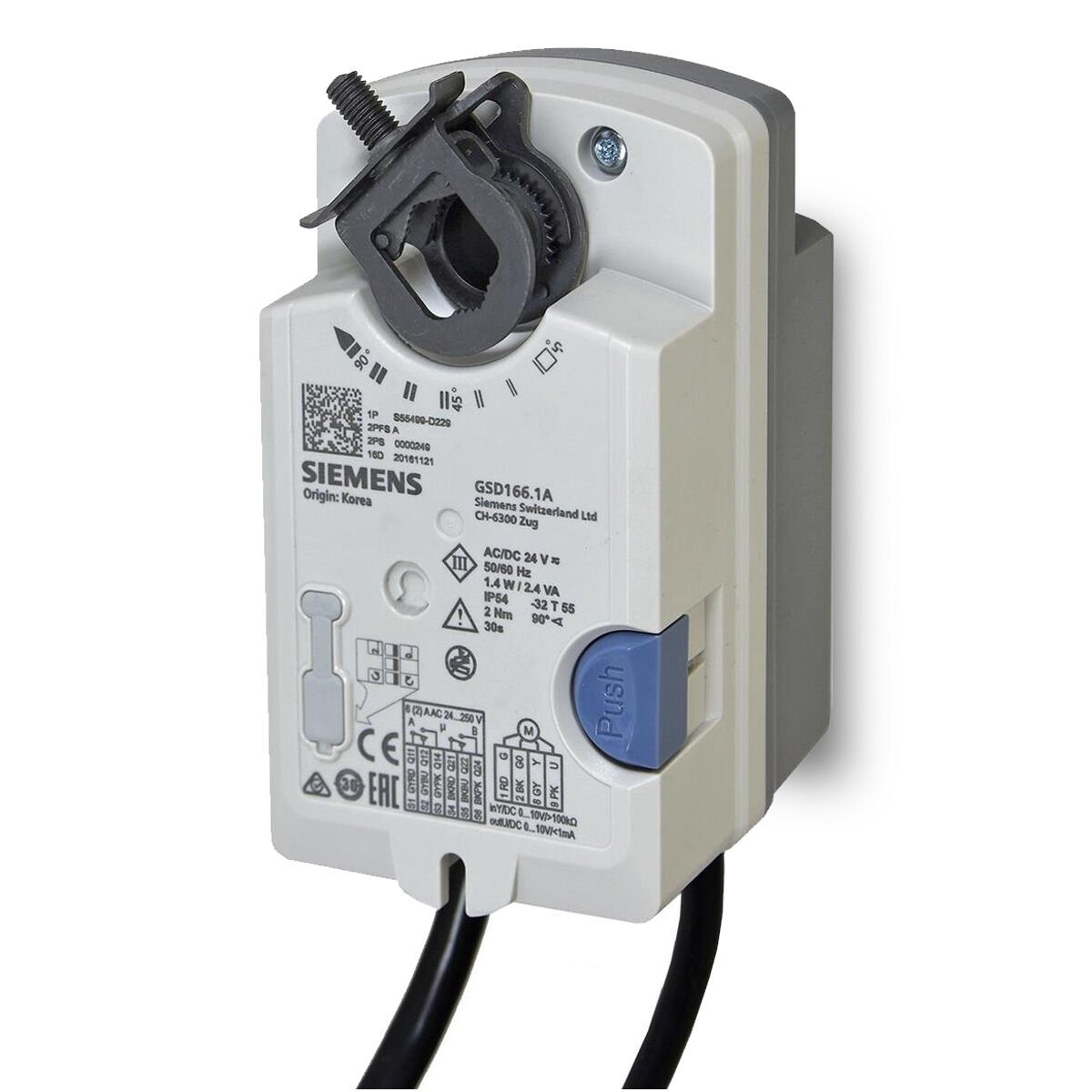 Siemens GSD141.1A Rotary Tip Hava Damper Motoru