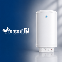 Fentes TEIM-100-FNFX Fenofix 100 Litre Çabuk Isıtmalı Elektrikli Termosifon