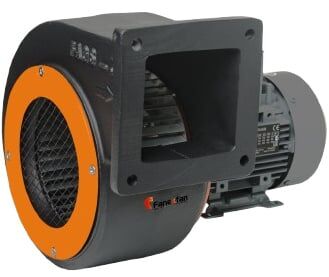 Fanex FAGS T-8 Trifaze alüminyum döküm gövdeli salyangoz fanlar 7,5 kW